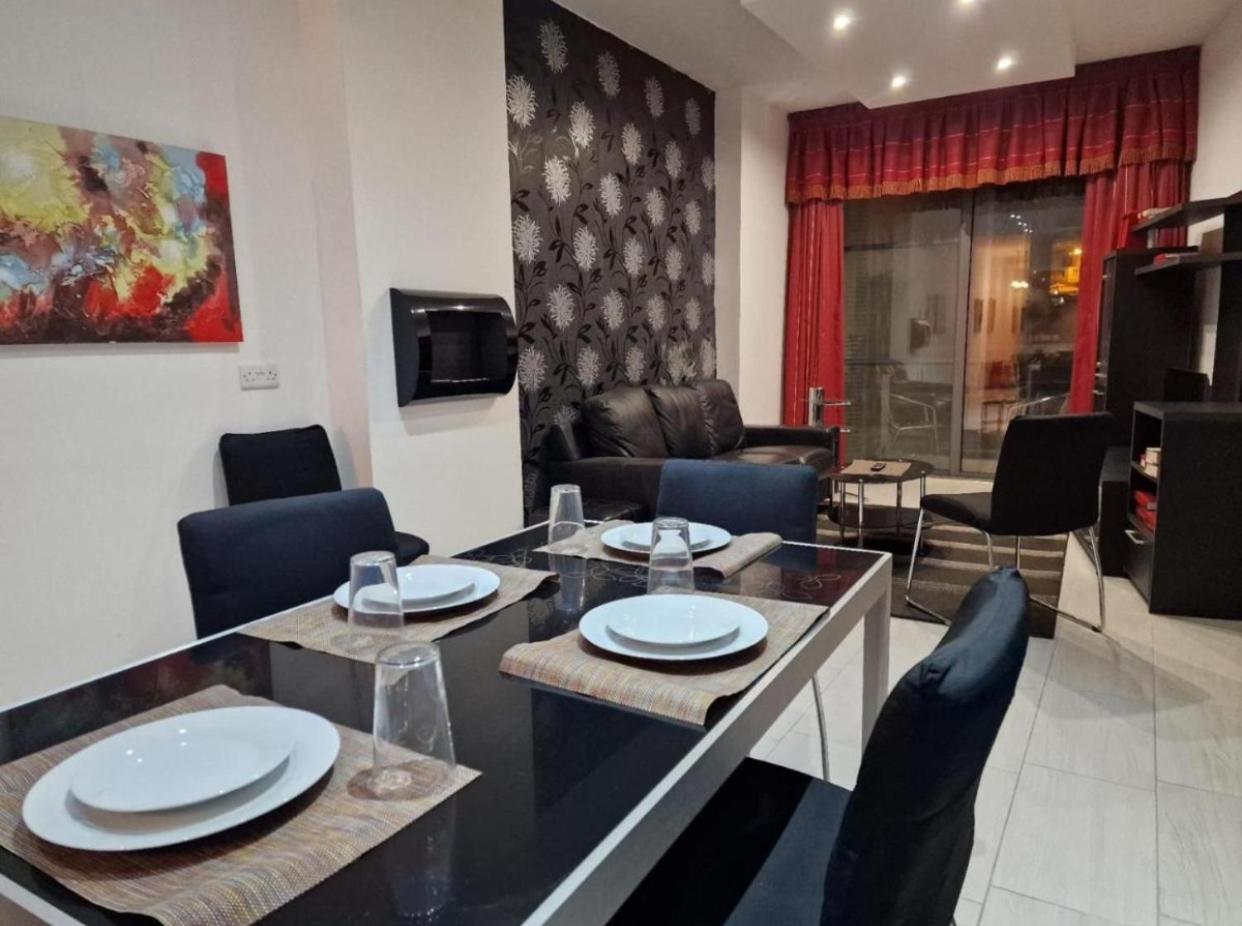 Bugibba Central Modern Apartment St. Paul's Bay Exterior foto